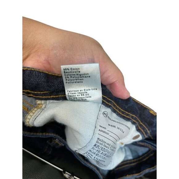 AG Adriano Goldschmied Men's The Protégé Straight Leg Denim Jeans Pants 36x28 - Picture 8 of 11